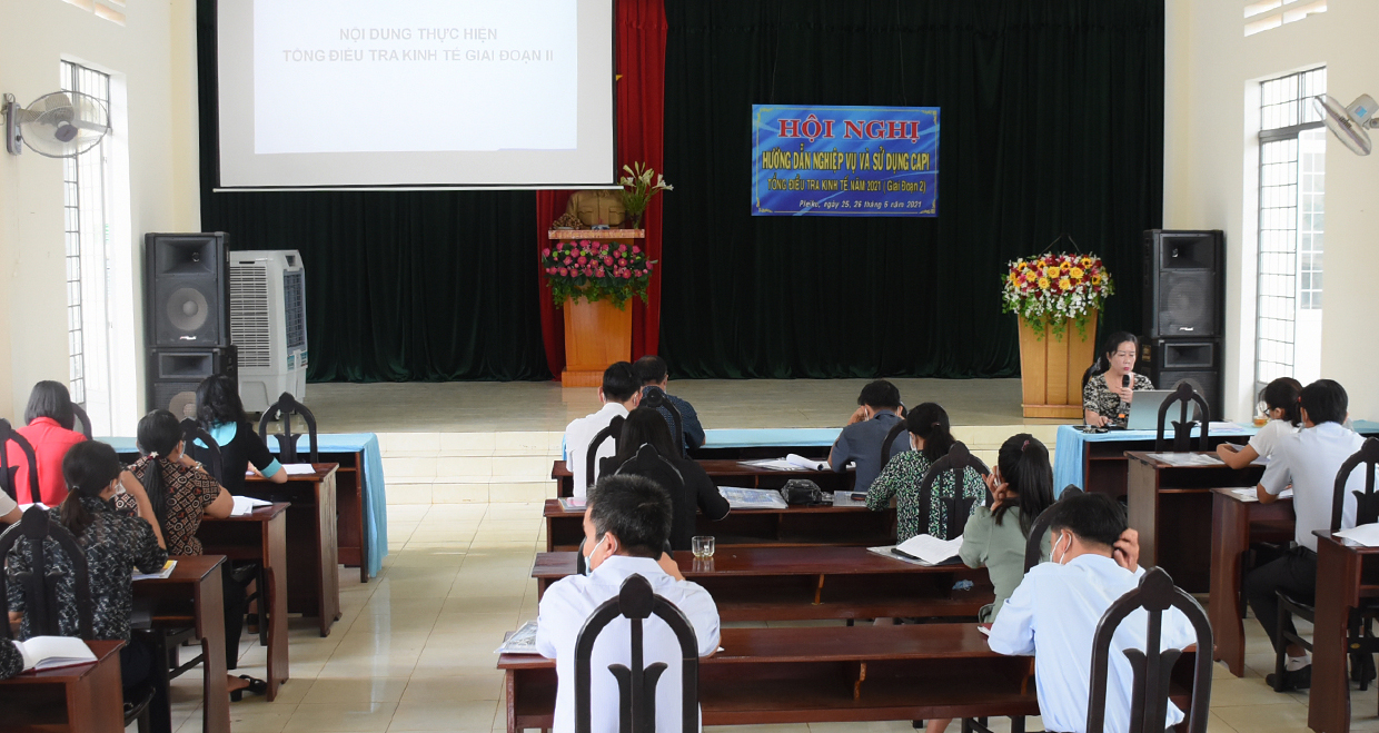 Gia Lai hướng dẫn nghiệp vụ Tổng điều tra kinh tế giai đoạn 2